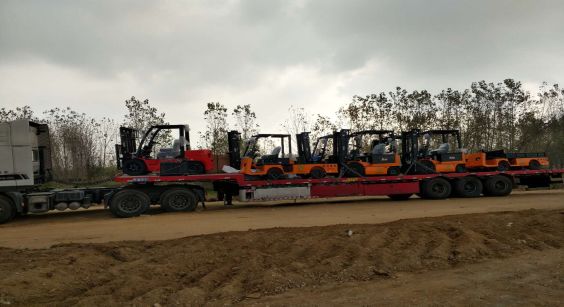 杭叉集团助力青岛城市建设
