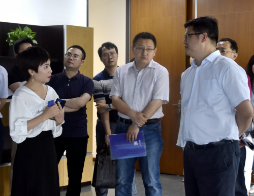国家发改委经贸司张江波副司长一行莅临驹马集团考察指导