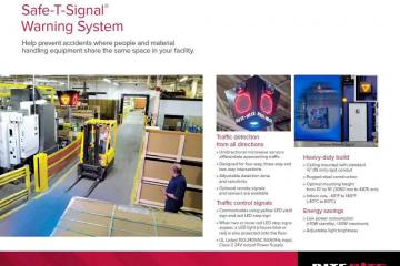 Safe-T-Signal 厂内智能交通信号系统 完全替代传统球面镜