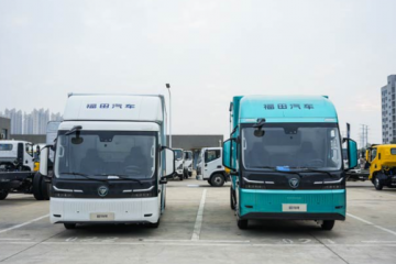 高端向上 智慧引领 全新启明星平台欧马可纯电轻卡南方上市