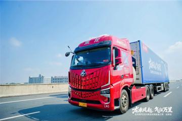 征服丝路复杂路况！乘龙HK LNG牵引车成干线物流创富利器