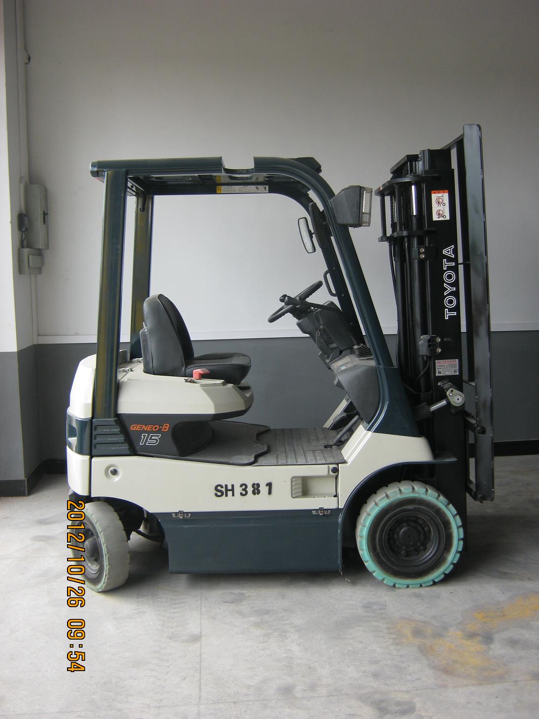 TOYOTA 7FB15电动叉车 SH381