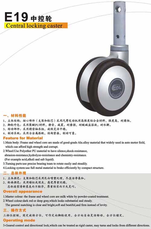 E19 中控轮
