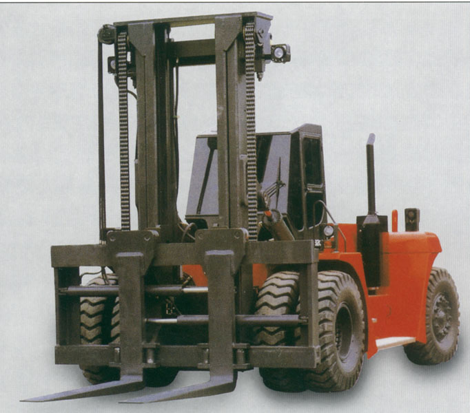 林德叉车(LINDE)32吨柴油平衡重叉车