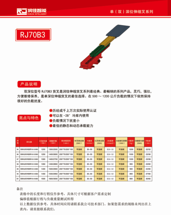 堆垛机伸缩板 堆垛机双向自动伸缩托板